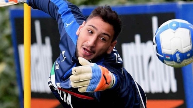 Gianluigi Donnarumma, portiere della nazionale italiana di Under 21