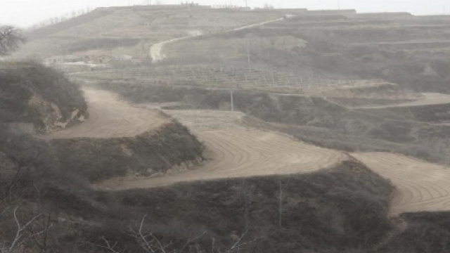 Le 31 d&eacute;cembre 2010, la r&eacute;gion montagneuse du Sichuan, en Chine, sous la pluie