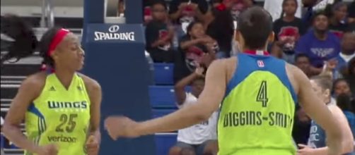 The Dallas Wings will try to get a fourth win in a row as they host the Connecticut Sun on Sunday. [Image via WNBA/YouTube]