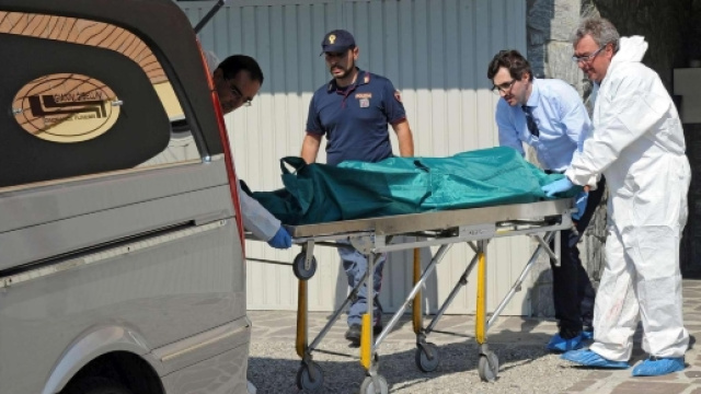 Claudio Palladino &egrave; stato ucciso ed evirato dalla compagna rumena forse in preda a manie persecutorie e deliri. Foto: tgcom24.