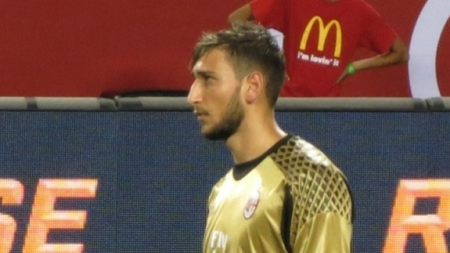 Gianluigi Donnarumma, portiere del Milan.