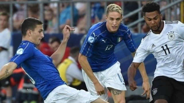 Una fase di Italia-Germania Under 21, match nel mirino del governo slovacco