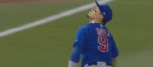 Baez in action, Youtube, MLB channel https://www.youtube.com/watch?v=DZA0kavvBN8