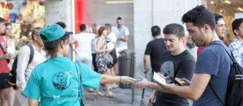 Voluntaria de Espa&ntilde;a sin Drogas