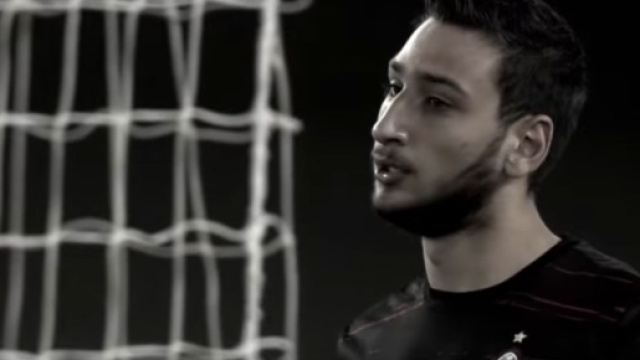 Gigio Donnarumma, portiere dell'Italia Under 21