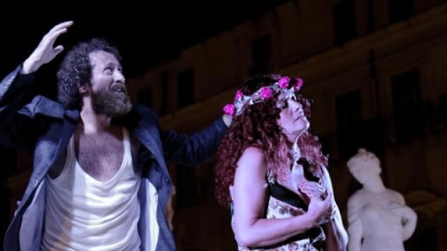 Salvo Piparo e Costanza Licata.