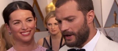 Jamie Dornan and Amelia Warner are going strong as a couple (Image Credit: Mahi's world/YouTube)