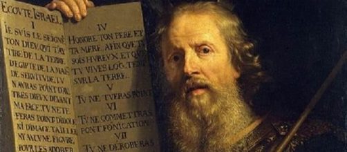 Moses with the Ten Commandments (Hermitage Museum Wikimedia)