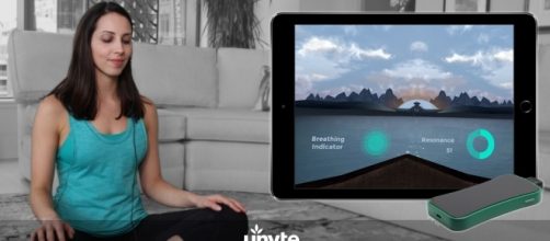 Unyte has found a way to use virtual games as relaxation tools. / Photo via Jason Tafler, used with permission.