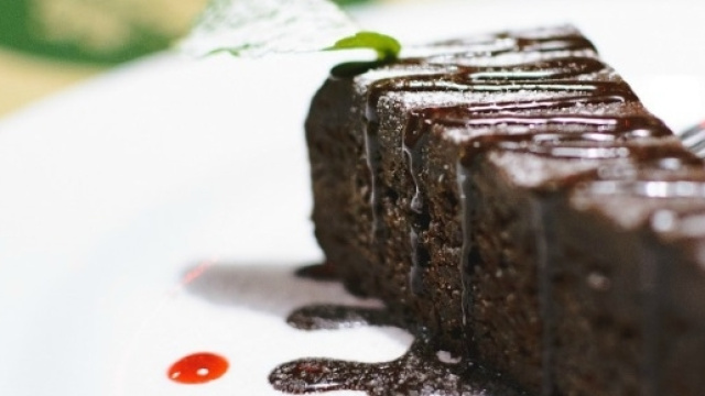 Dessert al cacao light, senza grassi.