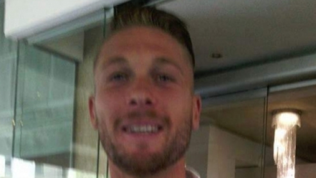 L'attaccante del Lecce, Salvatore Caturano.