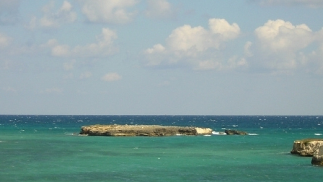 San Foca, vista degli scogli - foto wikipedia.org - Copyrighted Free Use