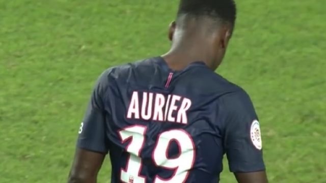 Serge Aurier del Paris Saint-Germain.