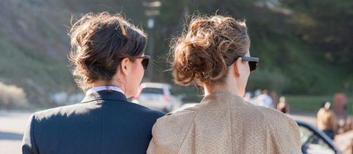 A photo showing a lesbian couple - Flickr/Vivian Chen