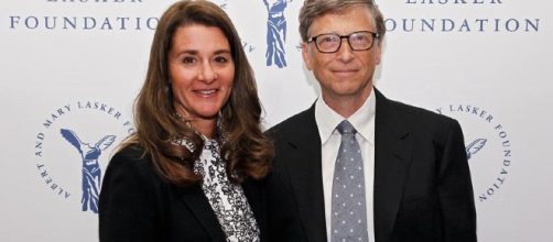 Bill Gates y su mujer, durante un acto de su fundaci&oacute;n