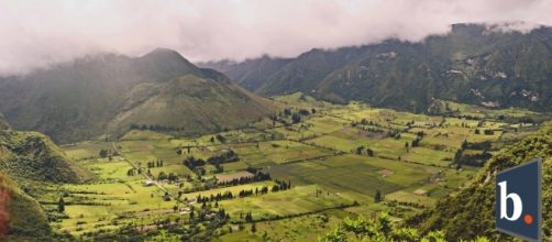El Pululahua es un volc&aacute;n activo en Ecuador