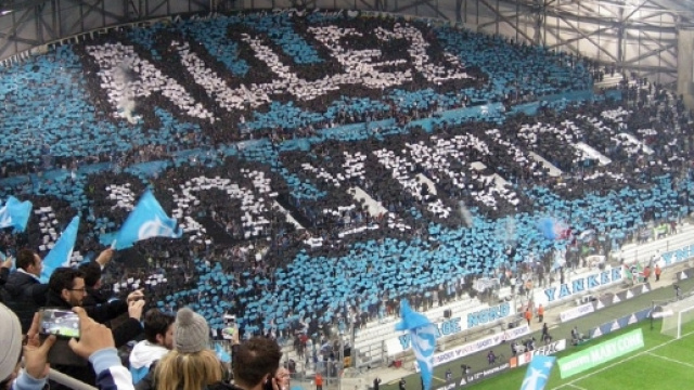 OM-PSG : les tifos de l'Orange V&eacute;lodrome | OM.net - om.net