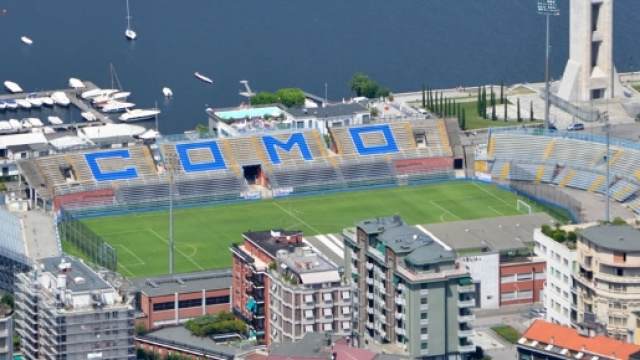 Una vista dello stadio Giuseppe Sinigalia di Como - altervista.org