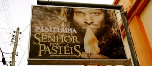 Que tal almo&ccedil;ar no ''O Senhor dos Past&eacute;is''? Foto:Reprodu&ccedil;&atilde;o/Twitter.
