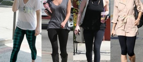 Mulheres usando cal&ccedil;a legging no dia a dia