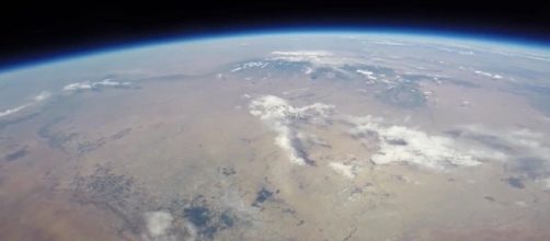 A KFC chicken sandwich takes a balloon ride to the stratosphere, returns after 17 hours. - newsok.com