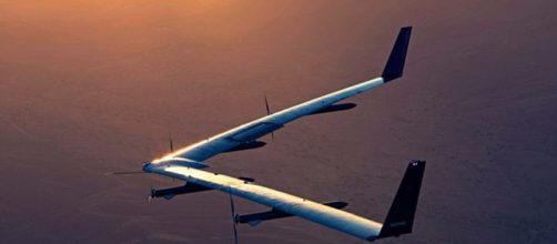 Facebook's internet drone takes to the skies again | image source Youtube screen grab