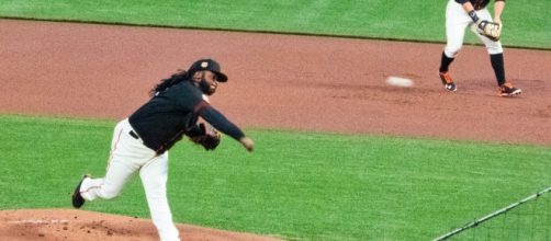 Giant's pitcher, Johnny Cueto-Flickr