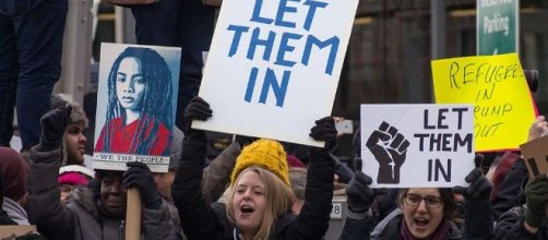 travel ban protest - By Rhododendrites (Own work) [CC BY-SA 4.0 (httpcreativecommons.orglicensesby-sa4.0)], via Wikimedia Commons