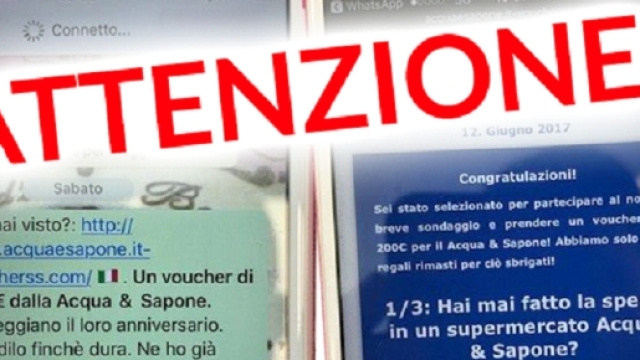 Il messaggio truffa che arriva su WhatsApp