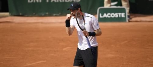 Andy Murray during Roland Garros 2017. Photo by Twitter/@rolandgarros