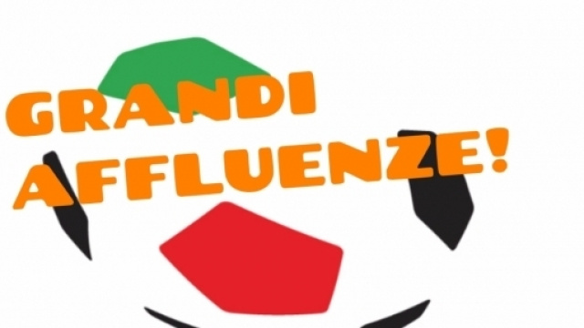 Grandi affluenze per la Lega Pro