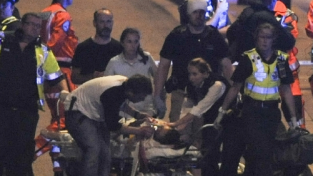 Les secours ont rapidement pris en charge les victimes de l'attaque