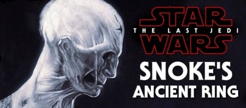 Could Snoke's ancient ring in 'Star Wars 8: The Last Jedi' give away his true identity? (Mike Zero/YouTube)
