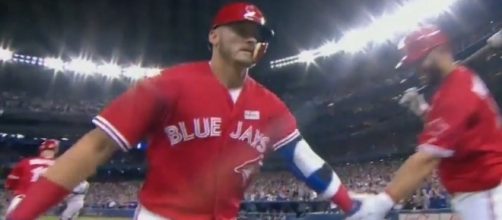 Donaldson after his homer, Youtube, MLB channel https://www.youtube.com/watch?v=BbkBFTeJv6o