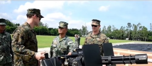 US gives Philippines anti-terror weapons / Photo screencap from INQUIRER net via Youtube