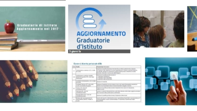 aggiornamento graduatorie di istituto