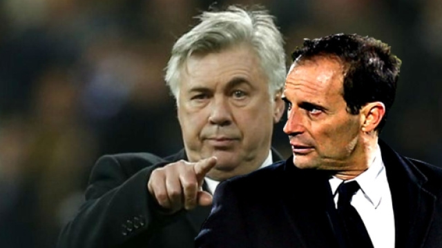 Ancelotti la Juve e Allegri con Costa