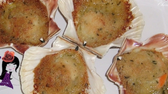 Capesante del pellegrino, sfiziose e delicate.