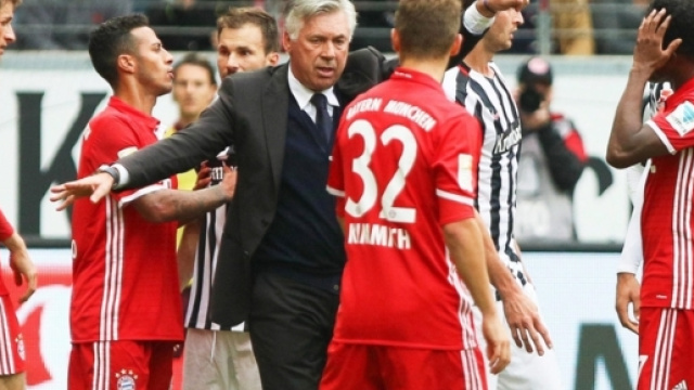Carlo Ancelotti, tecnico del Bayern Monaco.