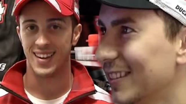 Confronto tra i due piloti ufficiali Ducati 2017