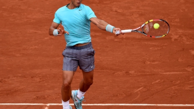 Rafael Nadal impegnato oggi nel match contro Carreno Busta- Zimbio - zimbio.com