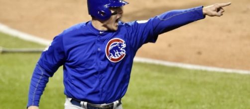 Anthony Rizzo out on the baseball field: Flickr