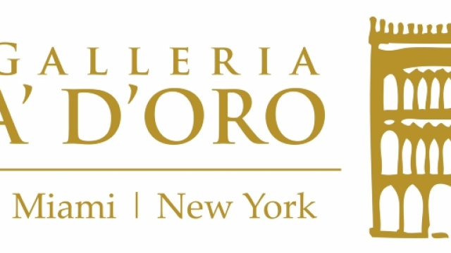 Logo della Galleria Ca'D'oro che nella sua sede romana ospita la mostra "Schola Pictorum"