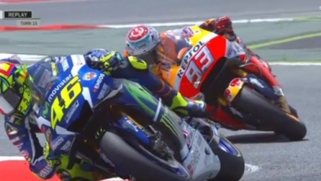 Valentino Rossi e Marc Marquez