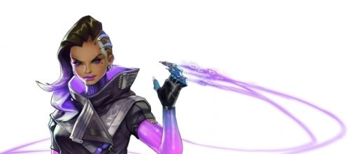 Ilustraci&oacute;n de la p&aacute;gina oficial de Blizzard, del personaje Sombra.