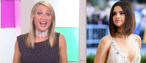 Selena Gomez Explains Why The Weeknd is "The One"/ photo screencap from Hollyscoop via Youtube