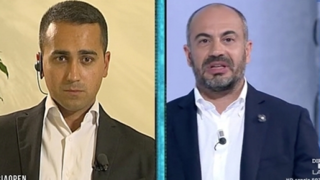Luigi Di Maio e Gianluigi Paragone