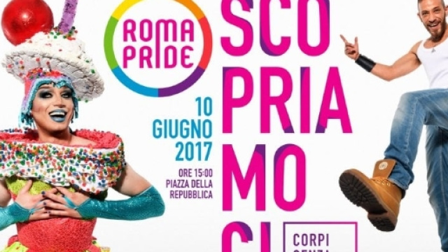 Roma Pride. La locandina dell'evento