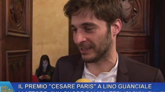 VIDEO. Il premio 'Cesare Paris' a Lino Guanciale, l'attore: &laquo;Un ... - infomedianews.it