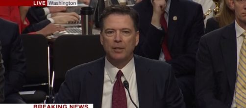Comey testifies / Screencap from BBC via Youtube